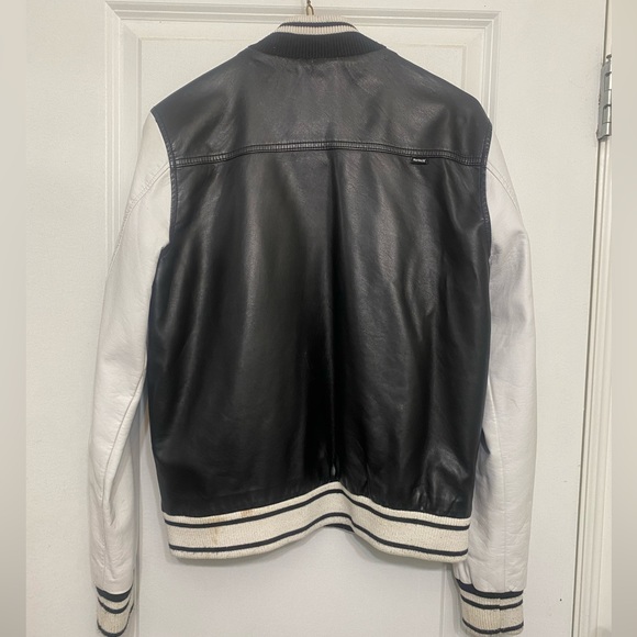 Boys Large - Hurley Leather Jacket - Picture 3 of 3